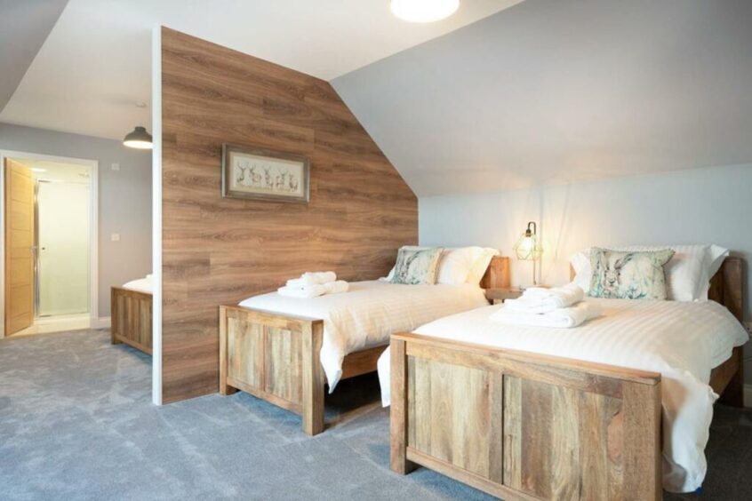 Broomhill Steading bedroom.