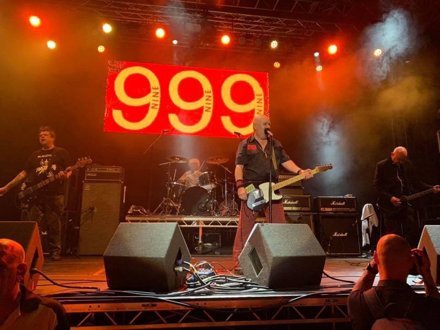 999, who are set to play an Aberdeen gig