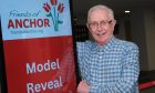 Grandad of four Alastair Henderson is one of 24 models for this year's Brave show at the P&J Live. Image: Colin Rennie/Friends of Anchor
