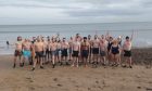 The Baltic Boys meet every Sunday morning for cold water dips at Aberdeen Beach.