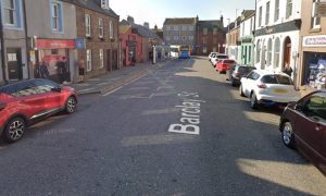 Screenshot of Barclay Street in Stonehaven on Google Maps