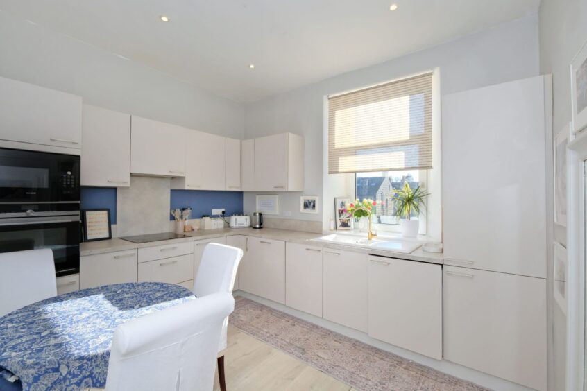 Renovated bright kitchen in the house for sale in Ferryhill.