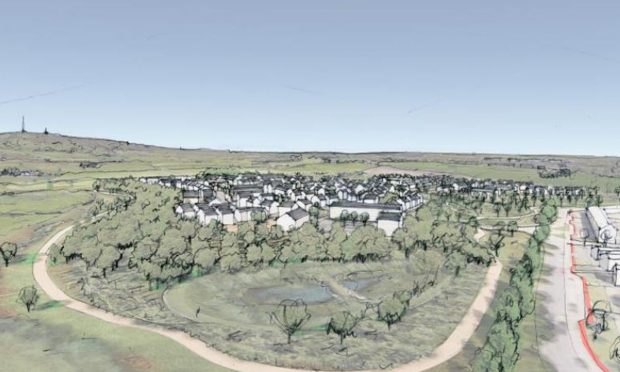 Plans for 435 homes at Bucksburn lodged despite uncertainty over project