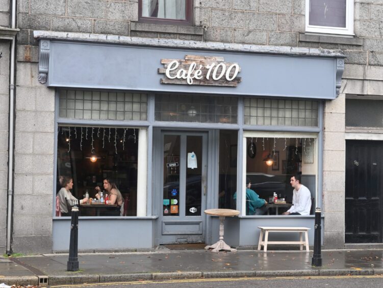 Cafe 100 exterior