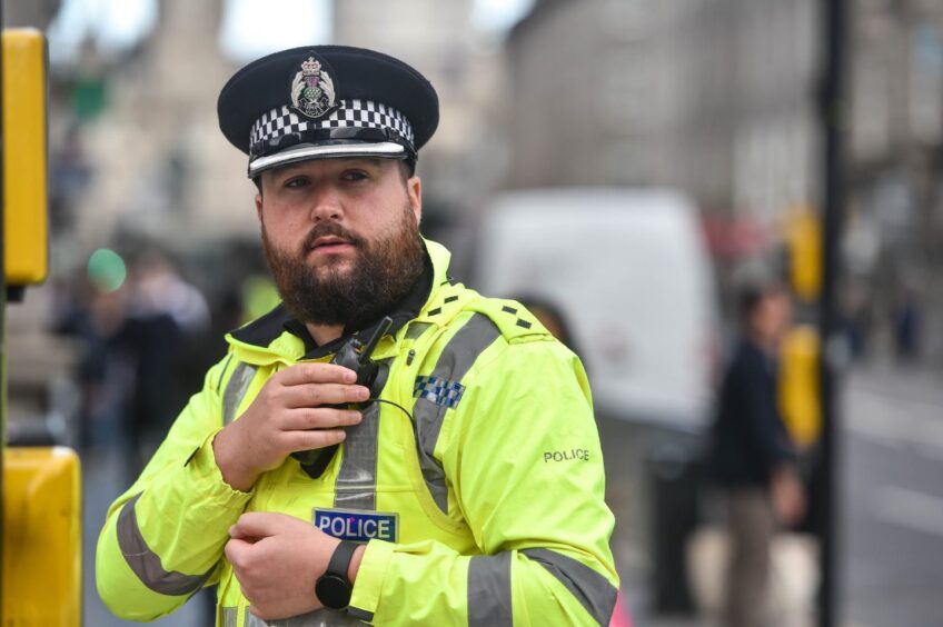 Inspector John Lumsden revealed how police are trying to deal with anti-social behaviour in the Adelphi in a lasting way. Image: Darrell Benns/DC Thomson