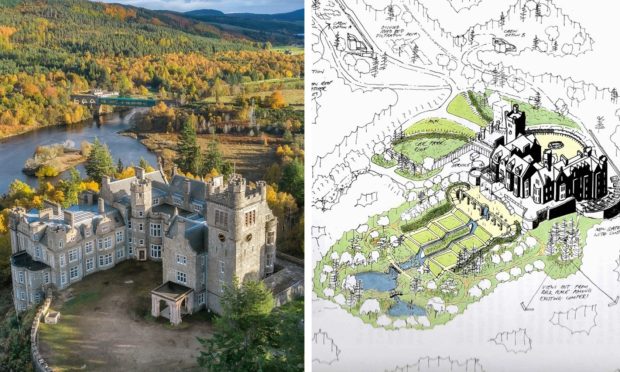 Formal gardens planned at Carbisdale Castle will be a major tourist attraction says its owner.