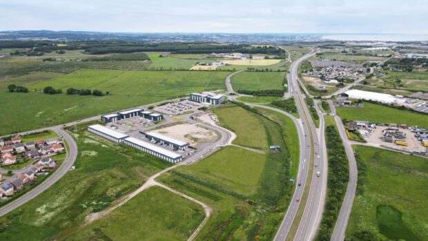 The Portlethen petrol station will be built at the City South Business Park.