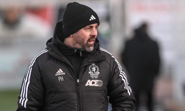 Cove Rangers manager Paul Hartley. Image: Darrell Benns/DC Thomson.