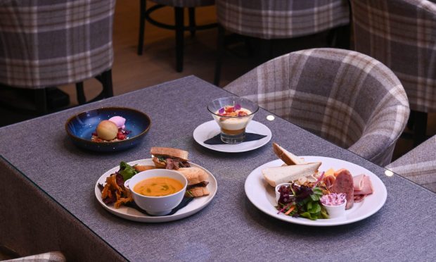 A range of dishes available at Tiger on The Wall. Image: Sandy McCook/DC Thomson