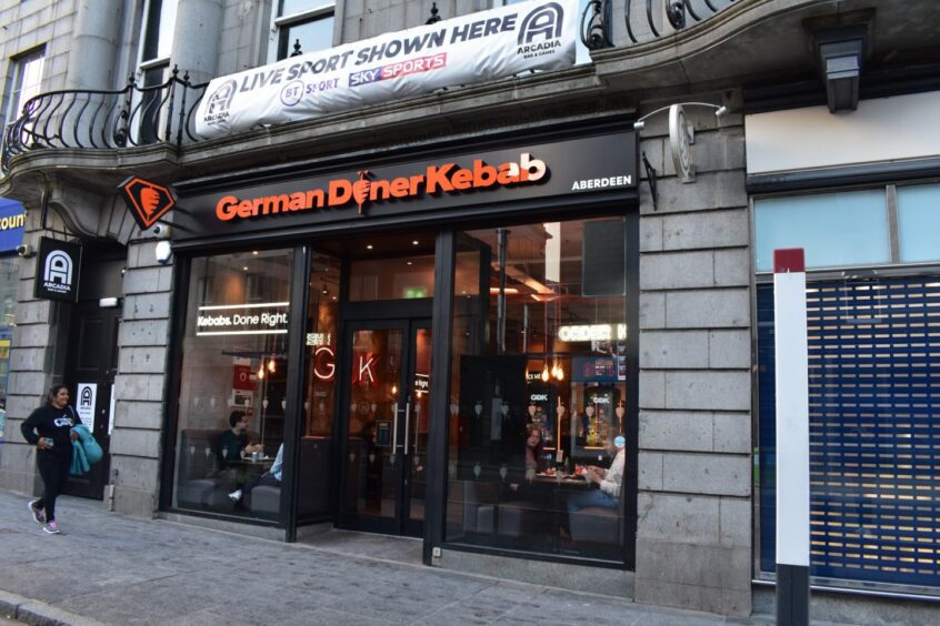 Newcomers on Union Street include German Doner Kebab.