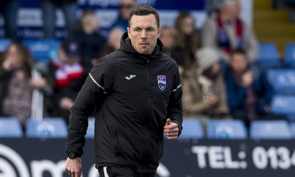 Ross County coach Don Cowie.