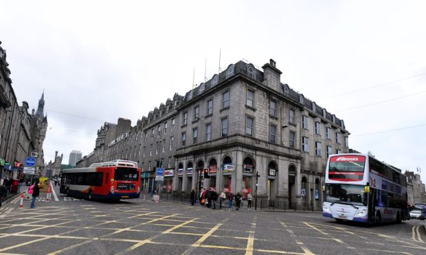 Another Airbnb has been licensed for Fraser House, above Sports Direct on Union Street. Image: Chris Sumner/DC Thomson
