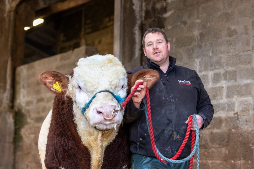 Garry Patterson is herd manager at Delfur Farms.