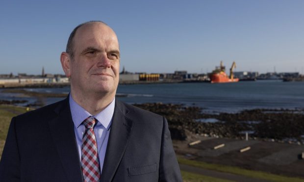 Graeme Reid, Peterhead Port Authority's new boss.