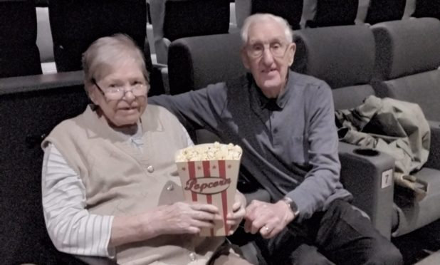 Hilda and Louis recreated their first date 62 years later. Image: Big Partnership.