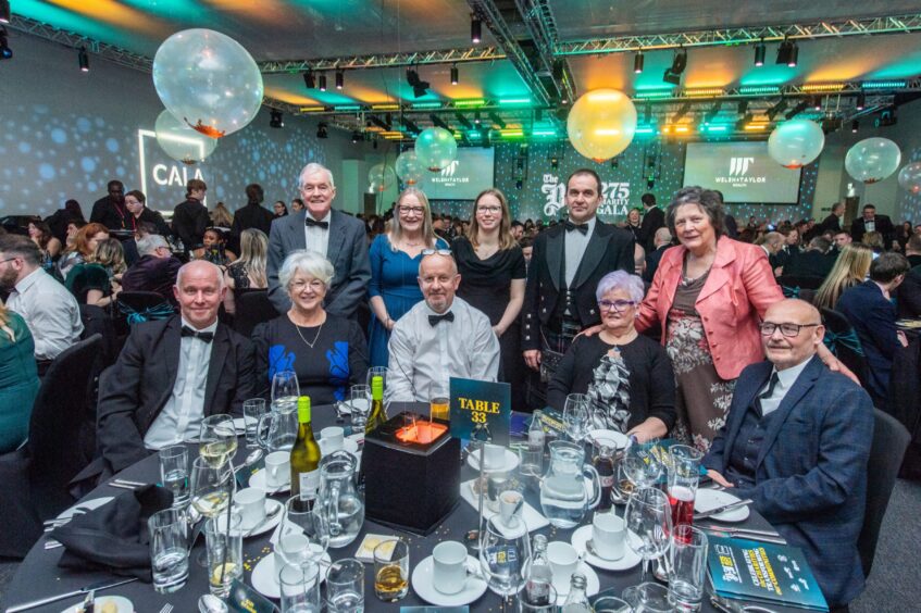 All smiles at the P&J 275 Charity Gala at P&J Live. Image: Jason Hedges/DC Thomson