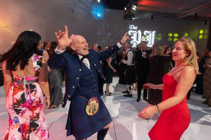 Some took the chance for a dance at the gala. Image: Jason Hedges/DC Thomson