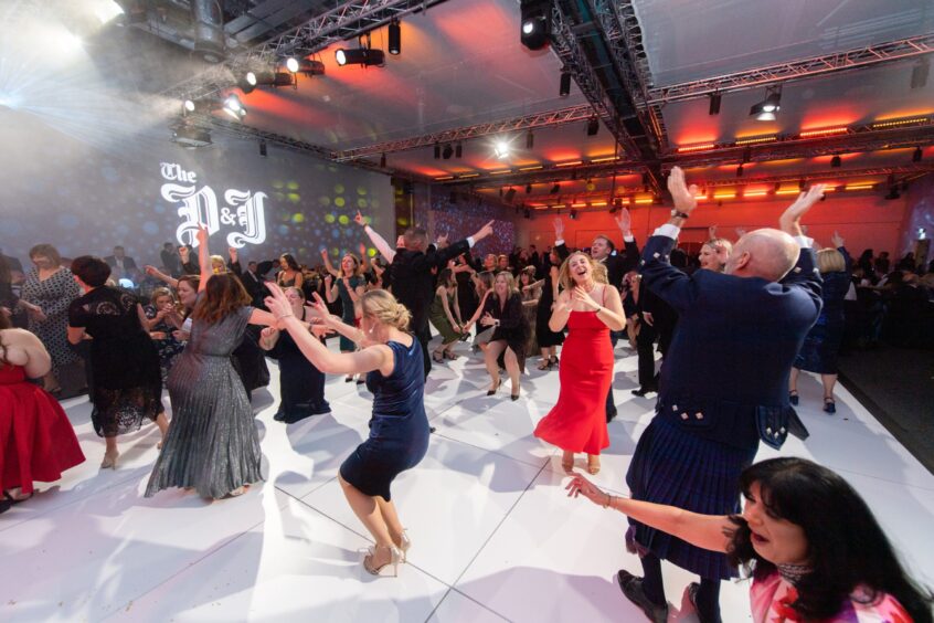Some took the chance for a dance. Image: Jason Hedges/DC Thomson