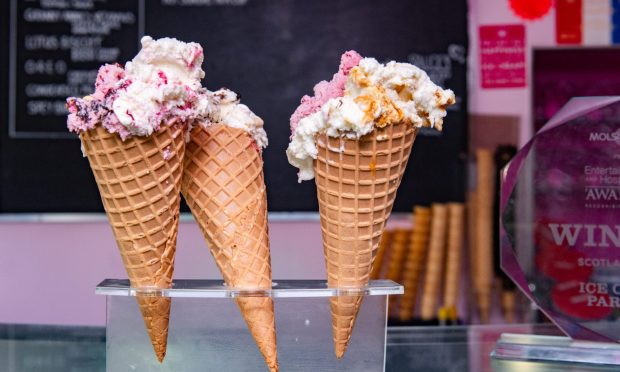Fochabers Ice Cream parlour is known for its delicious and 'out there' flavours. Image: Jason Hedges/DC Thomson