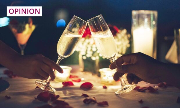 A romantic candlelit dinner or a trip to McDonald's - you decide what's more romantic.