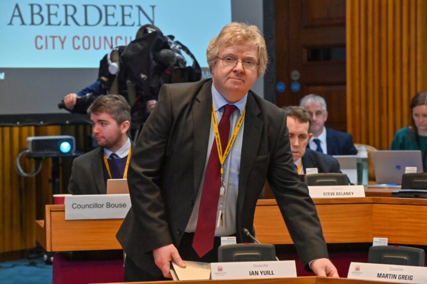 Aberdeen City Council co-leader councillor Ian Yuill