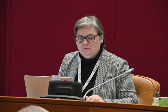 Aberdeen City Council chief executive Angela Scott. Image: Kenny Elrick/DC Thomson