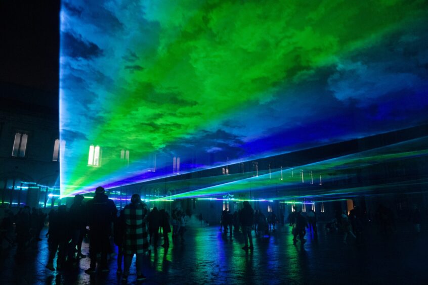 Spectra at Marischal College.