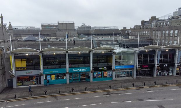 The Trinity Centre would have great views overlooking Union Street if a rooftop bar was incorporated. Image: Kenny Elrick/DC Thomson