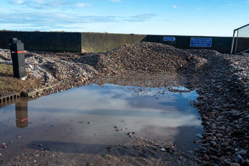 Stonehaven debris 