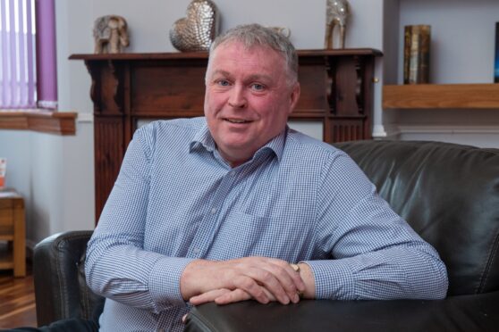Mark Shaw Funeral Director, who has been in business for 20 years. Image: Kenny Elrick/DC Thomson
