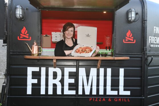 Ruth Thomas of Firemill Pizza is off to a world championships in pizza making in Italy. Images: Kenny Elrick/DC Thomson, 2021.