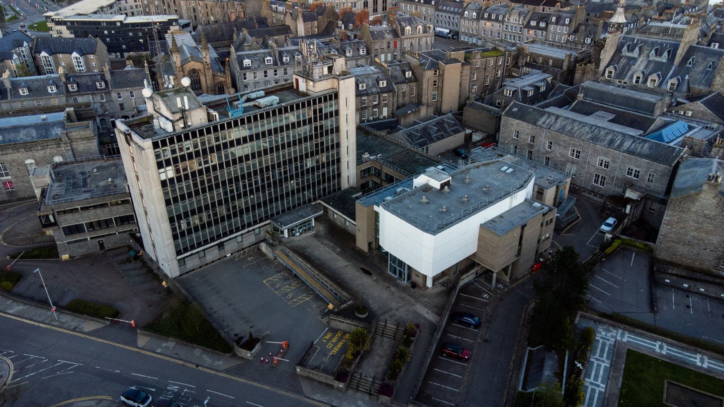 Queen Street police station in Aberdeen. Image: Kenny Elrick/DC Thomson