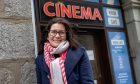 Sarah Dingwall, head of income generation and business development at Aberdeen's Belmont Cinema, photographed outside the venue on Belmont Street.