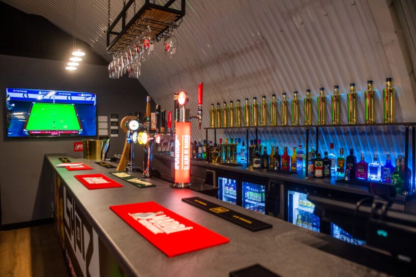 Shotz pool hall bar