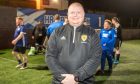 Fat Fives plays every Friday night at Goals Aberdeen with the mission to lose weight and win the league trophy. Danny Forbes, pictured, is a referee for the league. Image: Kami Thomson/DC Thomson