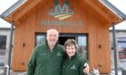 Farm shop owners Kenneth and Moira Marshall. Image: Kami Thomson/DC Thomson