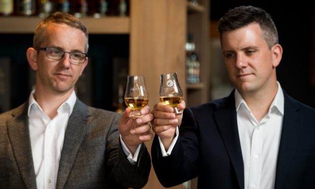 Craig and Daniel Milne of Whisky Hammer.