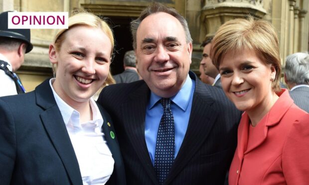 Mhairi Black, Alex Salmond and Nicola Sturgeon, pictured here in May 2015, have all received online abuse via social media. Image: Alan Davidson/Shutterstock