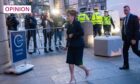 Scotland's former first minister Nicola Sturgeon arrives at the UK Covid-19 Inquiry hearing in Edinburgh. Image: Jane Barlow/PA Wire