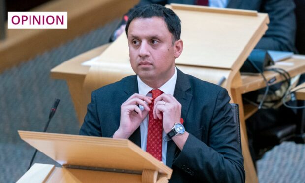 Scottish Labour leader Anas Sarwar has promised to 'reduce the tax burden for working people' if elected. Image: Jane Barlow/PA Wire