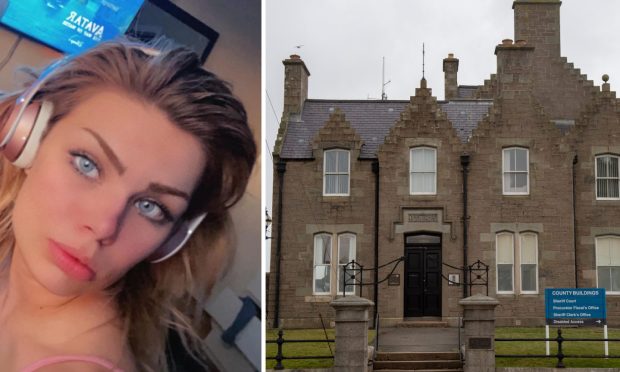 A man appeared at Lerwick Sheriff court charged with murder following the death of 24-year-old Claire Leveque. Image Facebook/Kenny Elrick.