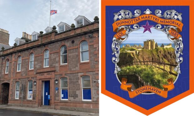 An Orange Lodge is forming in Stonehaven and will gather in the town hall. Image: DC Thomson.