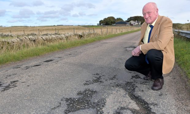 Iain Gregory, co-founder of Caithness Roads Repair Group.