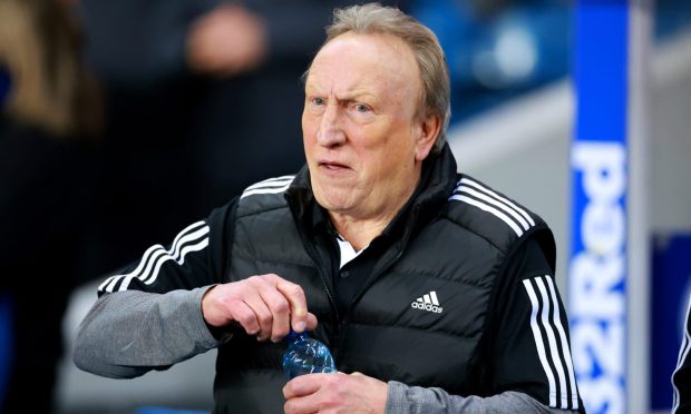 Aberdeen manager Neil Warnock uri. Image: 
PA