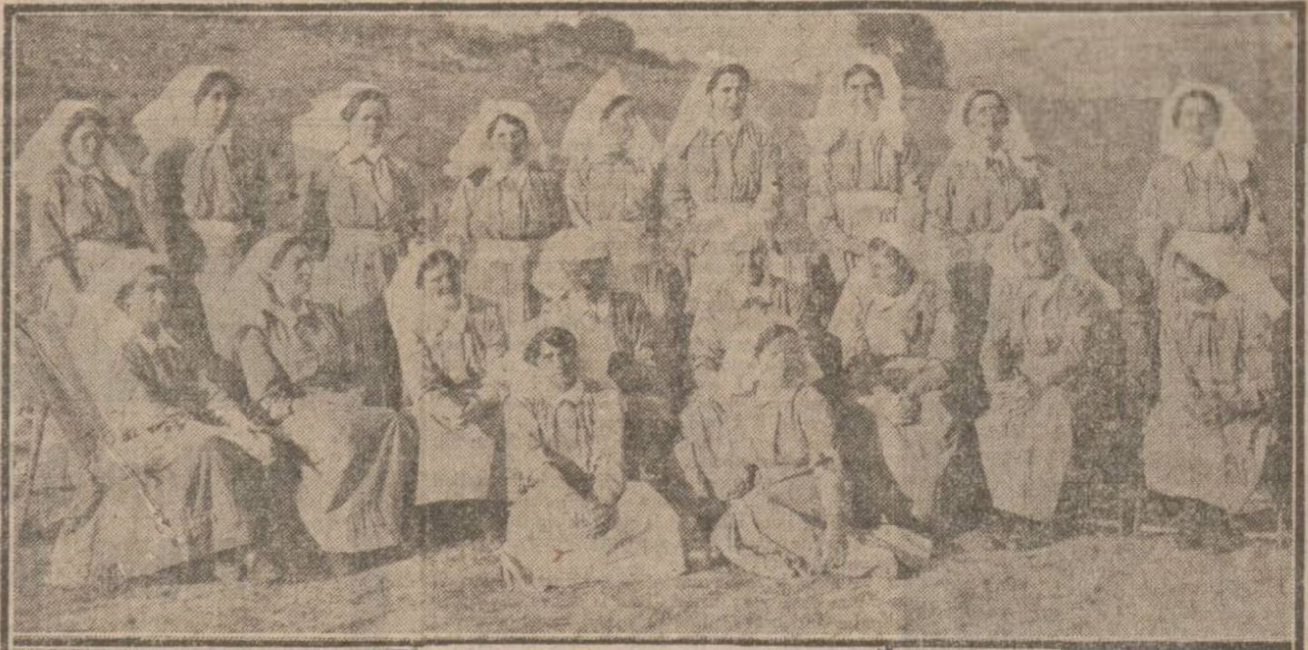 Scottish nurses on the frontline in Salonika. 