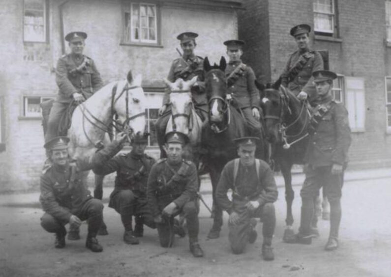 The 1st Highland Brigade was stationed in St Neots before heading to war in France in 1914. 