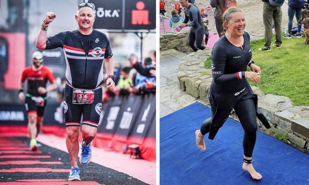 Tamsin Law and Stuart Slater say joining Fleet Feet Triathletes changed their lives.