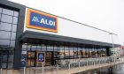 The Aldi store in Portlethen Aberdeenshire.