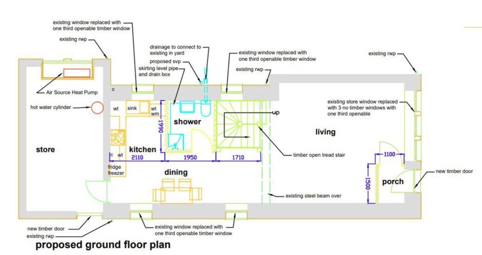 Ground floor plan.