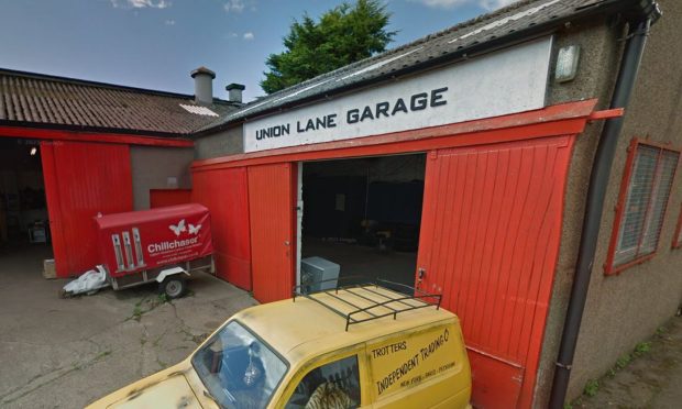 The Union Lane Garage in Ellon could be turned into a church under new plans.